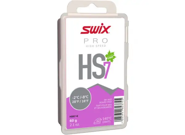 Swix HS07-6 Vysokorýchlostný protišmykový vosk 60g