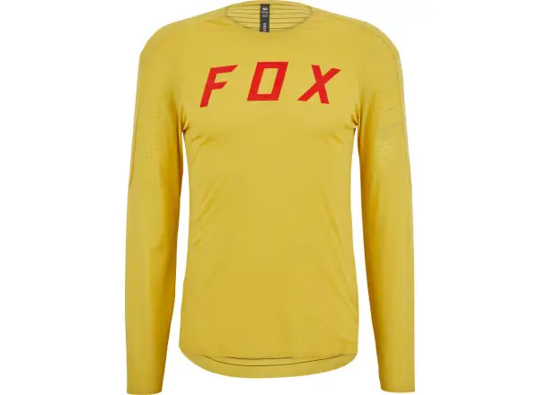 Fox Flexair Pro Pánsky dres s dlhým rukávom Pear Yellow