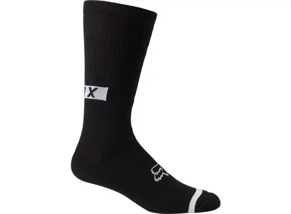 Fox 10" Defend Crew ponožky čierne