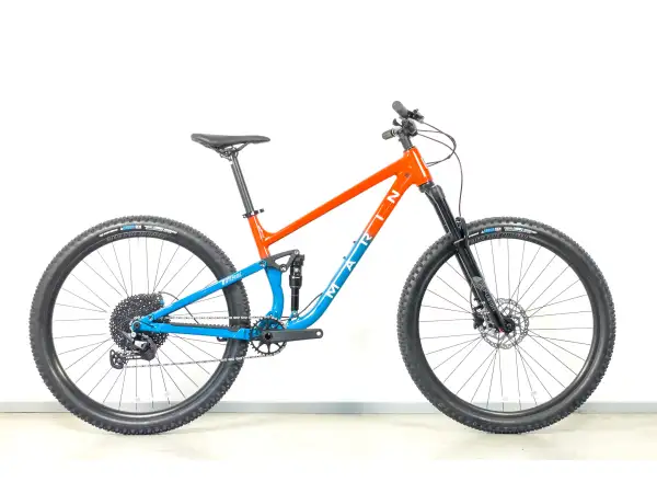 Marin Rift Zone 1 29" horský bicykel Gloss Orange/Blue/Silver PROVEN