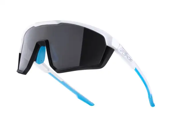 Slnečné okuliare Force Apex bielo-sivé/čierne sklo