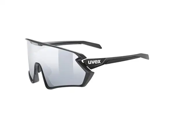 Cyklistické slnečné okuliare Uvex Sportstyle 231 2.0 Set Black Mat/Mirror Silver