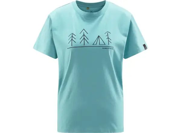 Haglöfs Camp Dámske tričko Frost Blue