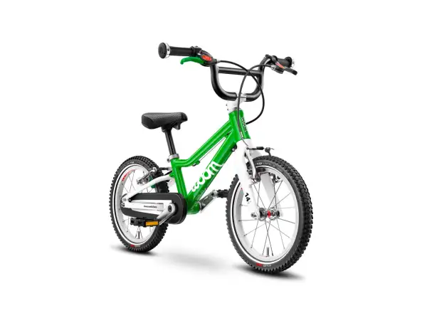Woom 2 Green 14 detský bicykel