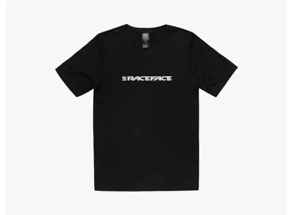 Race Face Classic Logo Pánske tričko s krátkym rukávom Black