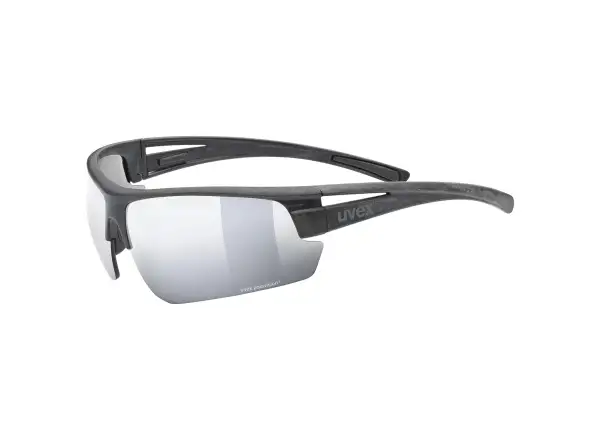 Slnečné okuliare Uvex Sportstyle Ocean Polavision čierna matná/zrkadlová strieborná 2021