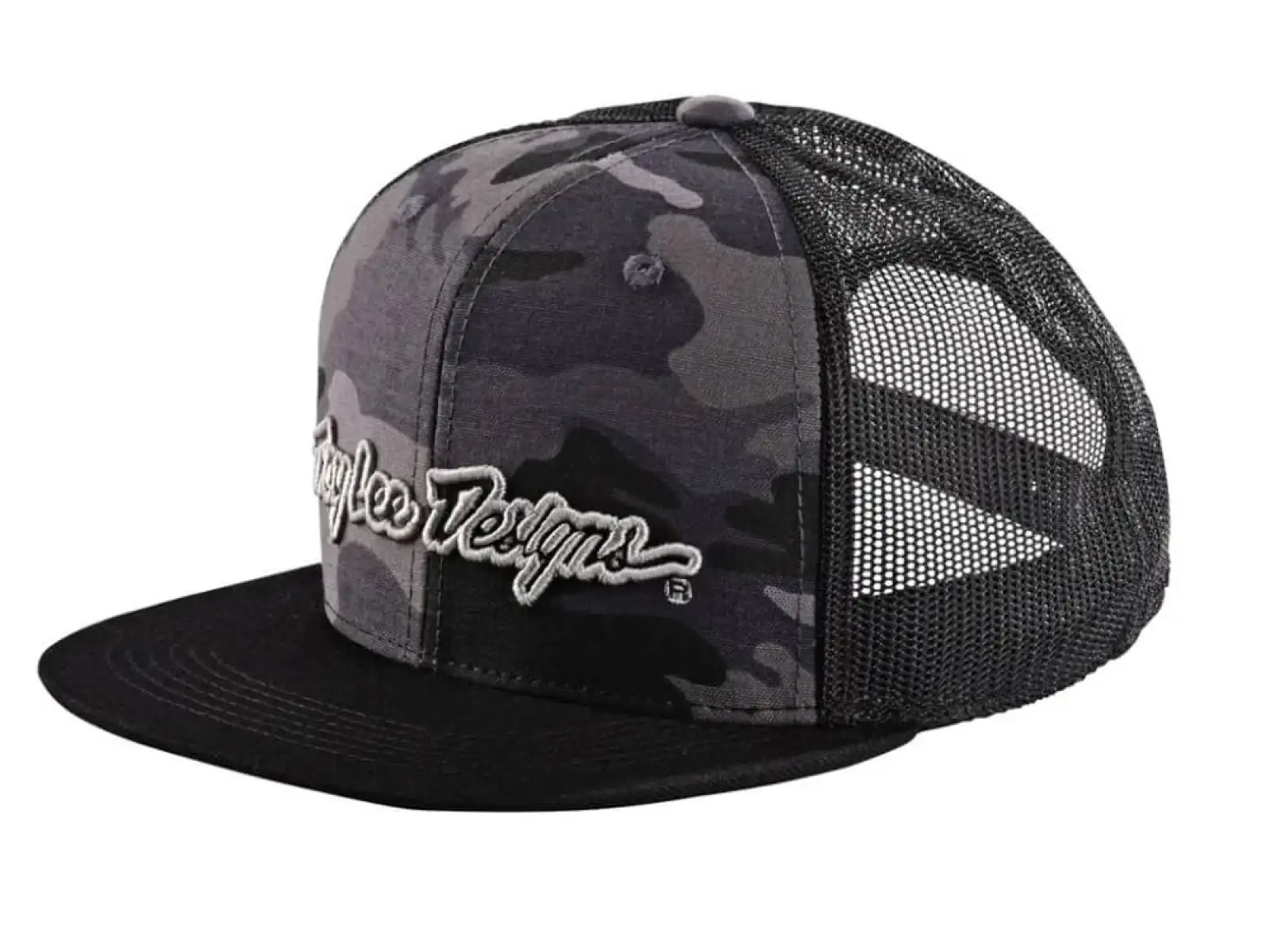 Troy Lee Designs 9Fifty Signature Snapback cap camo black/silver veľkosť. Uni