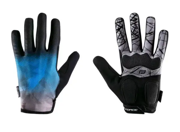 Force Core unisex MTB rukavice modré