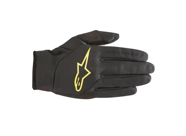 Alpinestars Cascade Gore-Tex rukavice čierna/kyslá žltá