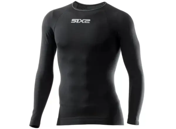 SIXS TS2 funkčné tričko dlhý rukáv All Black