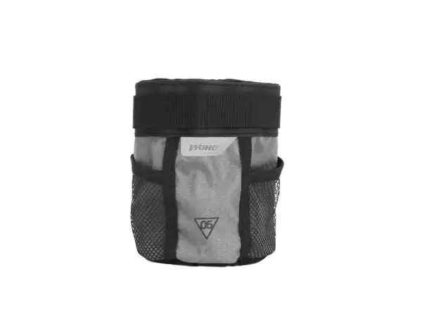 Woho X-Touring Almighty taška na držiak pohára na riadidlá 1 l Honeycomb Iron Grey