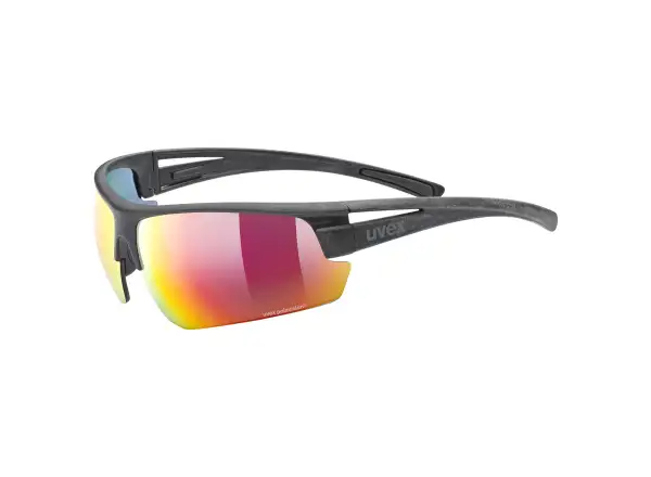 Slnečné okuliare Uvex Sportstyle Ocean Polavision čierna matná/zrkadlová červená 2021
