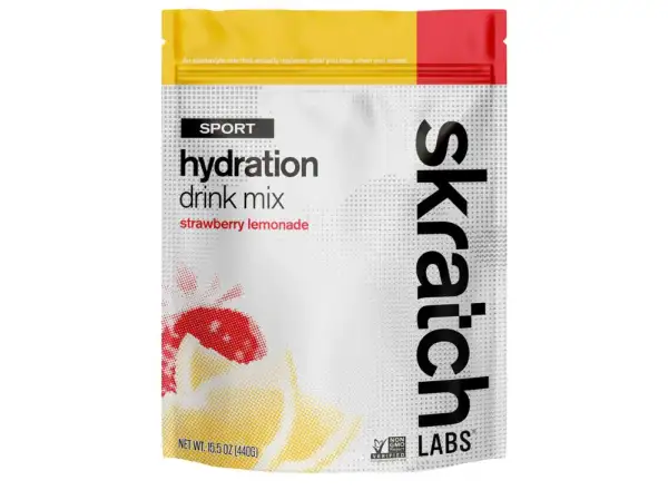 Skratch Labs Hydration Sport Drink Mix iónový nápoj 440 g jahodová limonáda