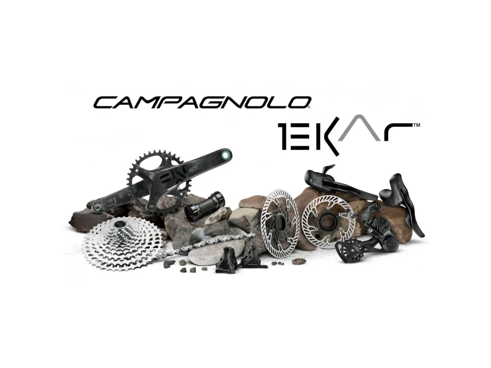 Campagnolo Ekar DB 1x13 gravel set 175mm/44 zubov