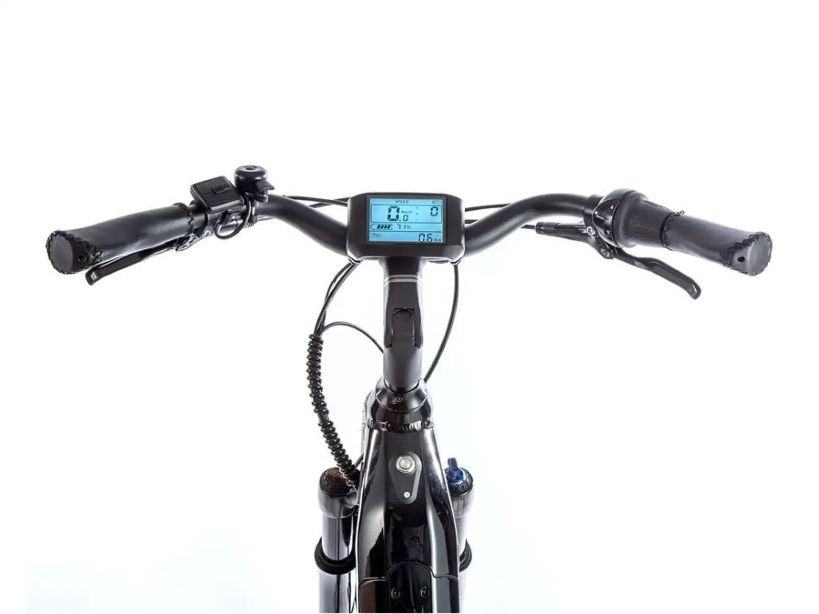 Leader Fox Neba City 2021 čierny mestský elektrický bicykel