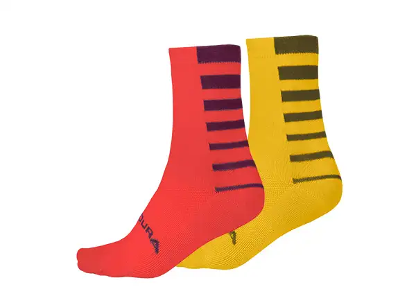 Ponožky Endura Coolmax Stripe (2 páry v balení)