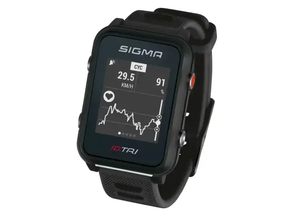 Sigma Sport iD.TRI Basic monitor srdcového tepu čierny