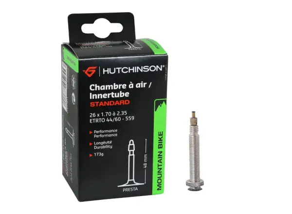 Hutchinson Standard MTB duše 26x1,70-2,35" galuskový ventil 48 mm