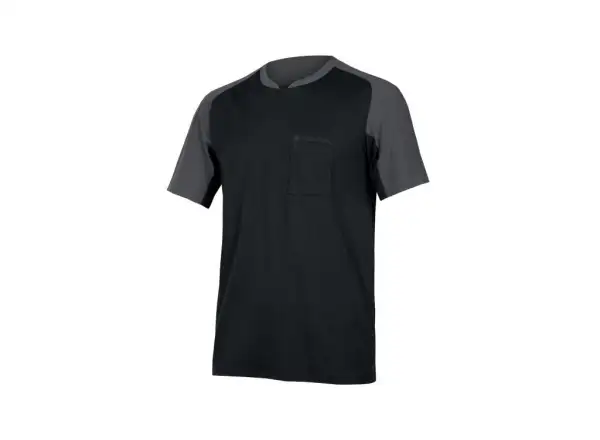 Endura GV500 Foyle Pánske tričko s krátkym rukávom Black