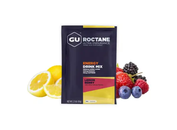 GU Roctane Energy Drink Mix Lemon/Berry 1 vrecúško 65 g