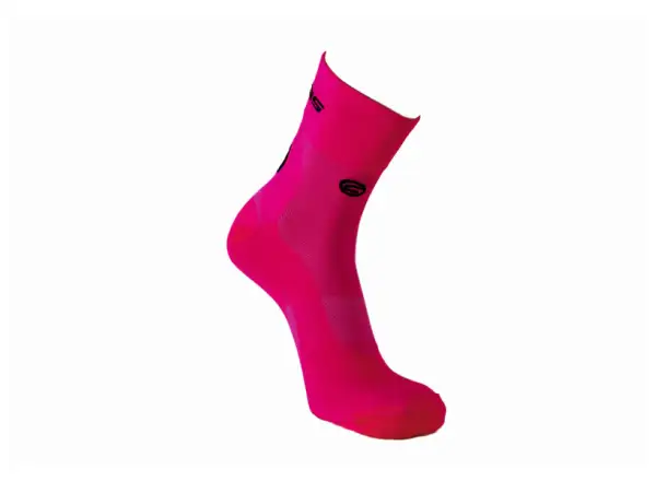 Crussis ponožky ružové neónové veľkosť 35-37