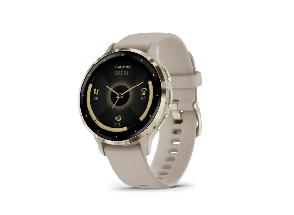 Inteligentné hodinky Garmin Venu 3S Soft Gold/French Gray