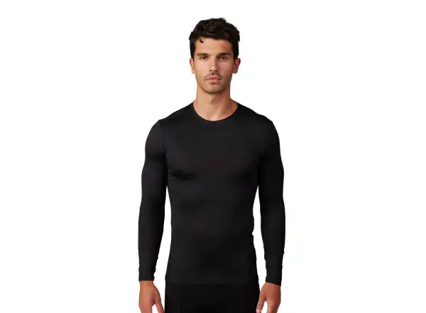 Fox Tecbase pánske tričko s dlhým rukávom Under Shirt Black