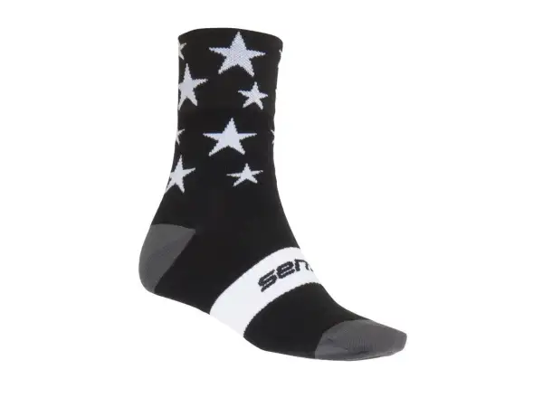 Ponožky Sensor Stars čierna/biela