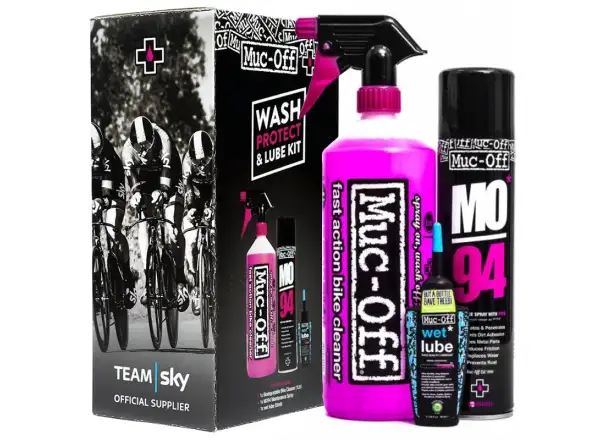 Súprava Muc-Off Wash Protect And Lube Kit WET