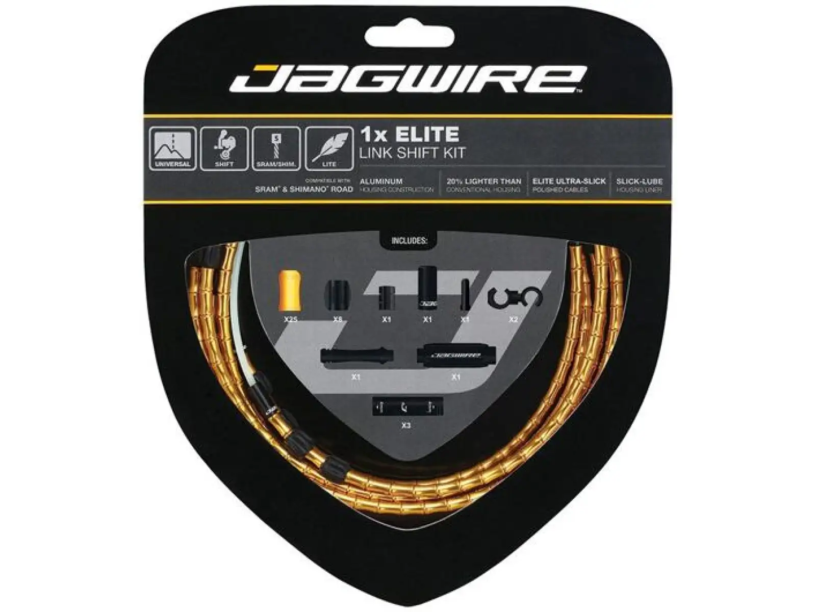 Jagwire 1x Elite Link Shift Kit čierna
