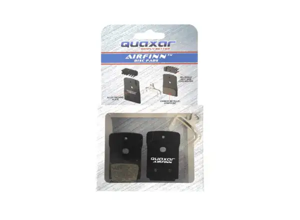 Quaxar Airfinn Shimano XTR, XT 8000 , SLX, DEORE karbónové brzdové doštičky