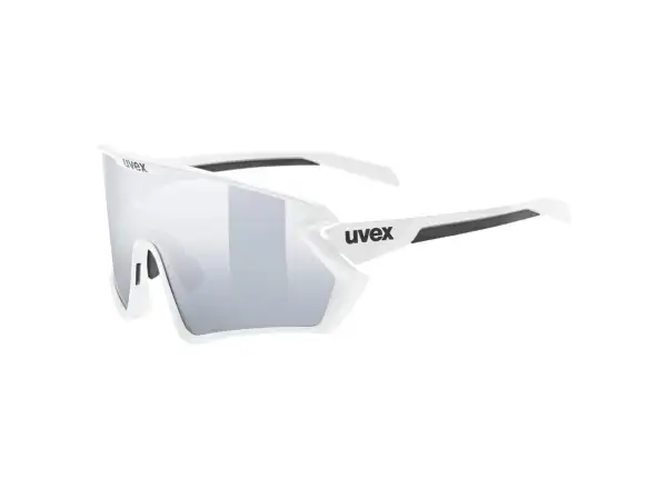 Uvex Sportstyle 231 2.0 okuliare biele/čierne matné/zrkadlové strieborné CAT. 2 + CAT. 0
