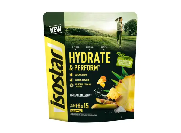 Isostar Hydrate and Perform prášek 450 g ananas II.jak