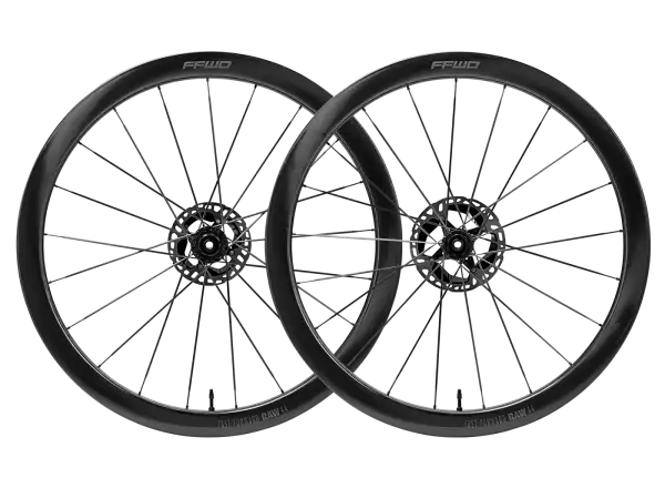 FFWD RAW CS 44 cestné výpletové kolesá Gloss Black