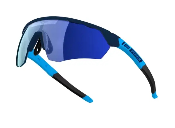 Cyklistické okuliare Force Enigma modré/modré polarizačné šošovky
