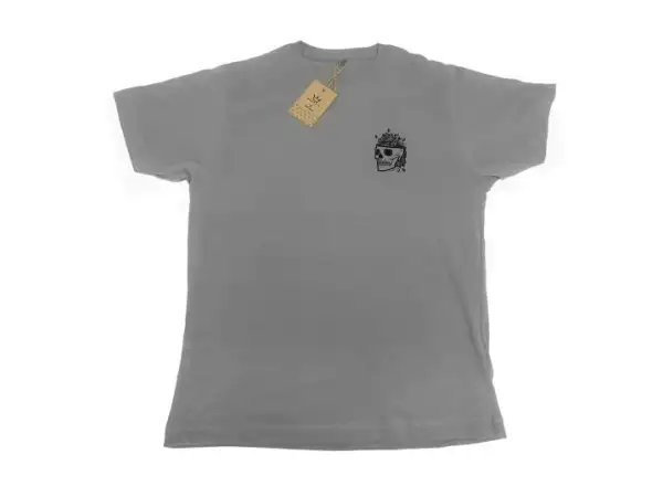 Peatys Skull Pánske tričko s krátkym rukávom Grey