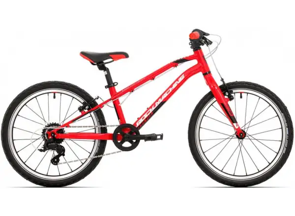 Detský bicykel Rock Machine Thunder 20 Gloss Dark Red/Black/White