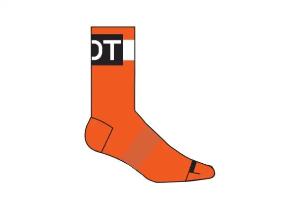 Dotout Signal ponožky Fluo Orange veľkosť. L/XL