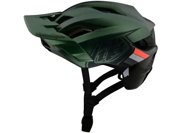 Troy Lee Designs Flowline SE Mips Helmet Badge Forest/Charcoal veľkosť. M/L