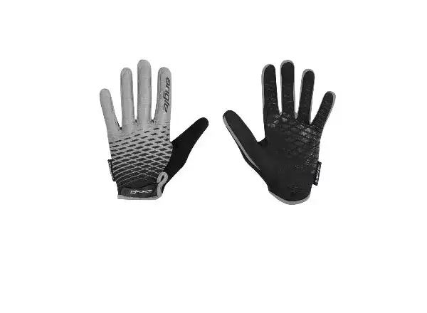 Force Kid Angle letné MTB rukavice šedé/čierne