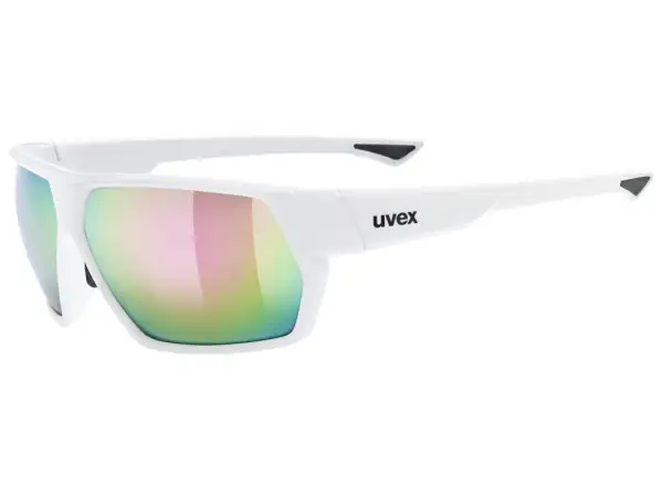 Slnečné okuliare Uvex Sportstyle 238 White Matt/Mirror Pink