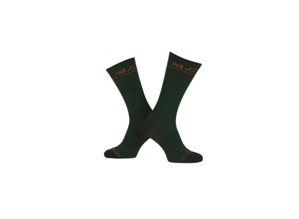 Ponožky XLC Gravel CS-L05 green love cycling