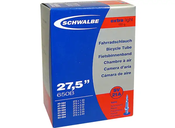 Schwalbe Extra Light 27,5x1,50-2,40" MTB duša (č.21A)