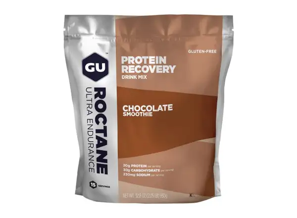 GU Roctane Recovery Drink Mix Recovery Charge Chocolate Smoothie Bag 930 g