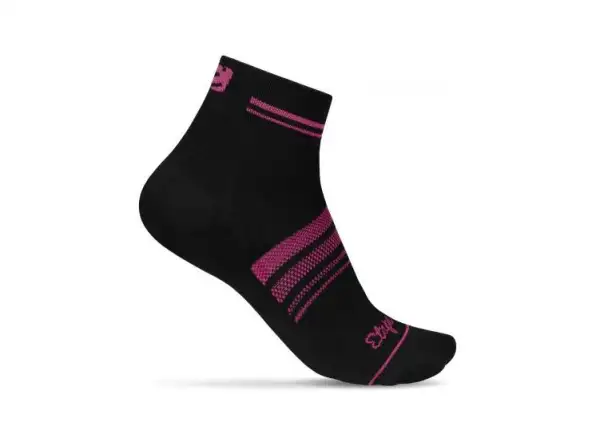 Ponožky Etape Kiss black/pink