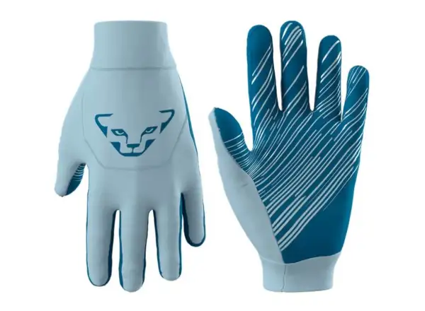 Dynafit Upcycled Thermal Gloves pánske upcyklované termo rukavice Blue Fog