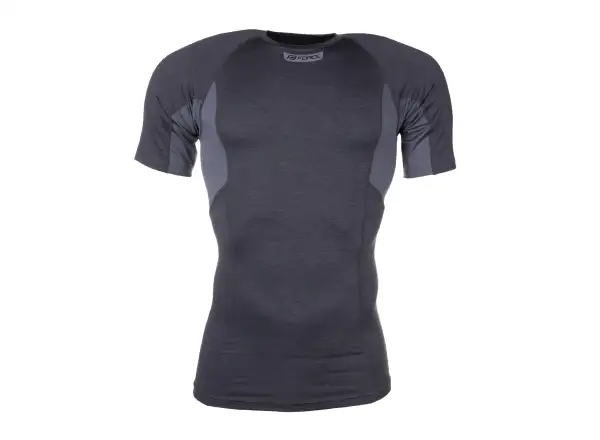 Force Breeze unisex funkčné tričko s krátkym rukávom šedé