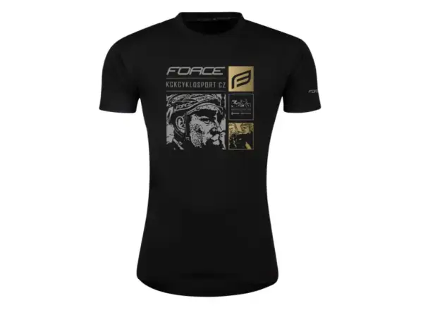 Limitovaná edícia trička Force 30 rokov unisex čierna
