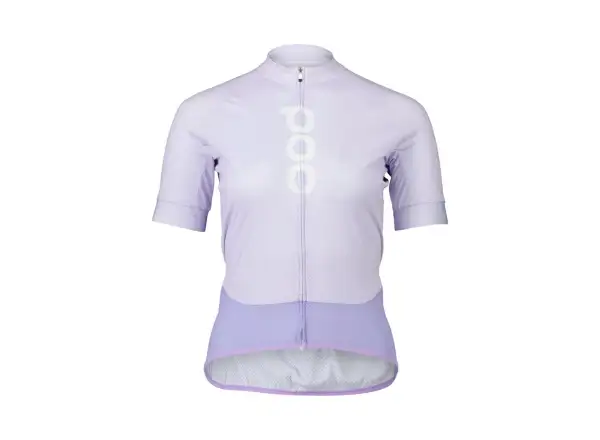 Dámsky dres s krátkym rukávom POC Essential Road Logo Purple Amethyst/Purple