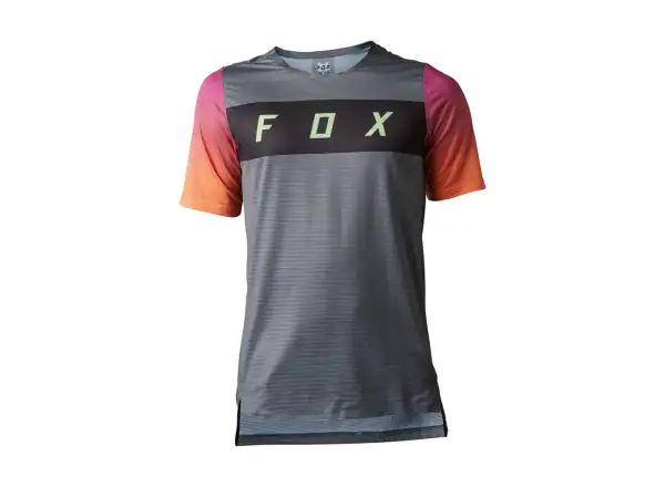 Fox Flexair Arcadia pánsky dres s krátkym rukávom Pewter